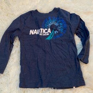 Toddler 5 Nautica Long sleeve shirt